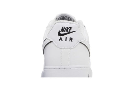 Nike Air Force 1 '07 Low White Black Outline Swoosh
