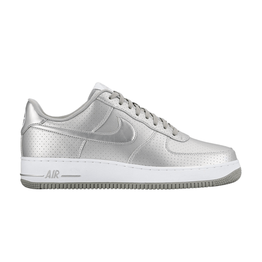 Nike Air Force 1 Low '07 LV8 Metallic Silver Perforated