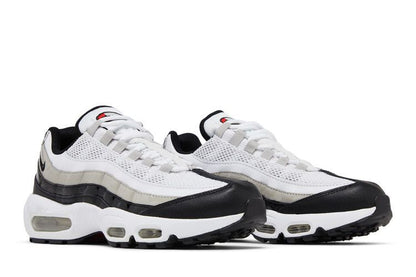 Nike Air Max 95 White Light Iron Ore Black Patent (Women's)
