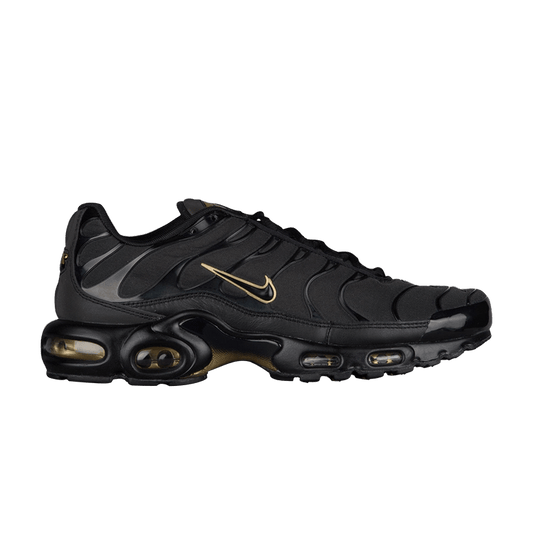 Nike Air Max Plus Black Metallic Gold