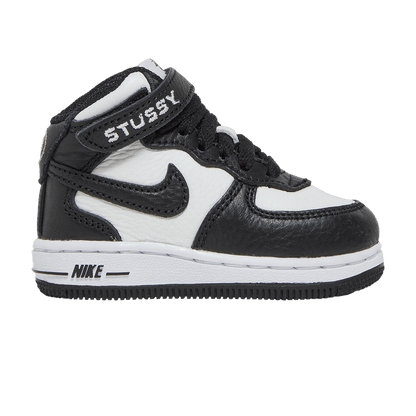 Nike Air Force 1 Mid Stussy Light Bone Black (TD)