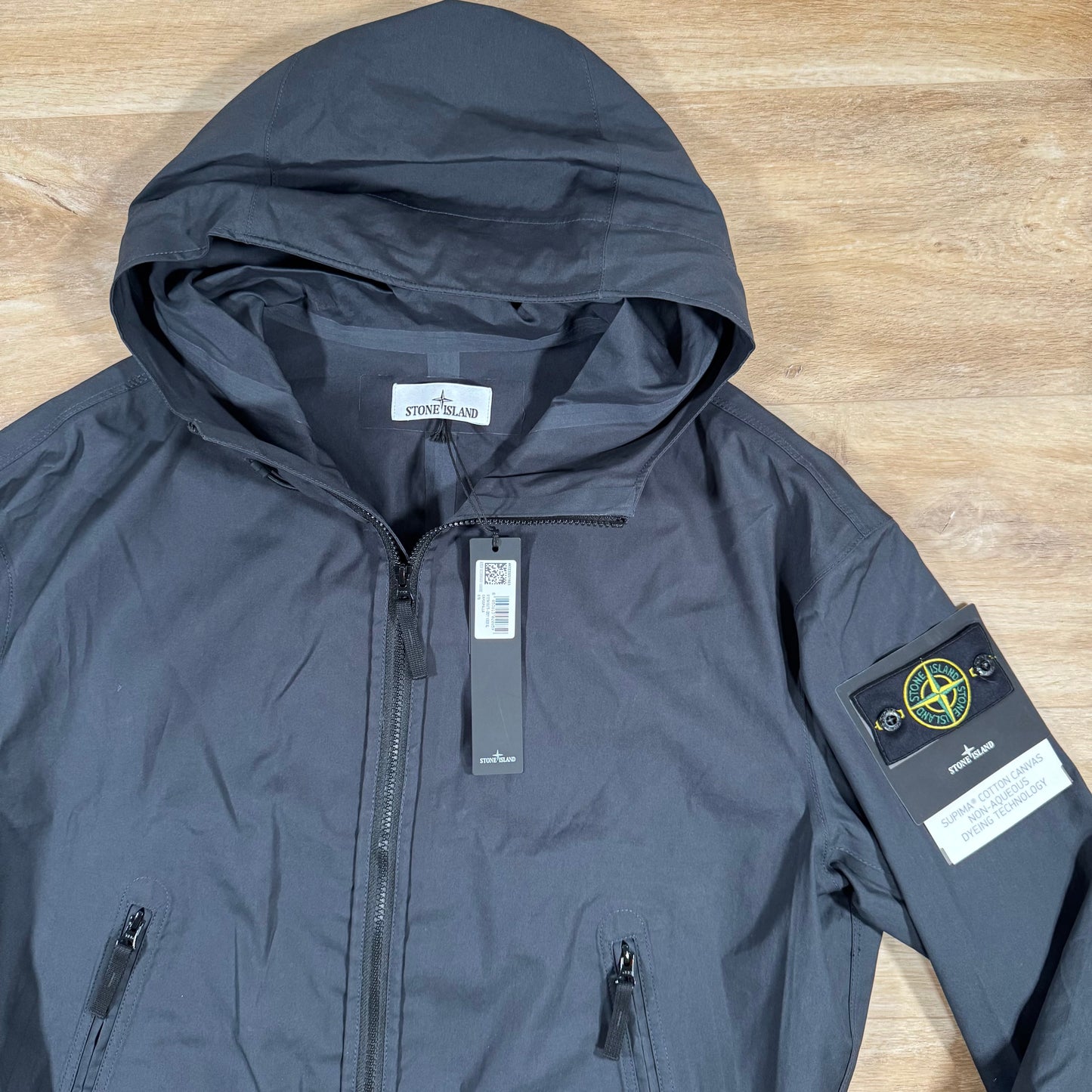 Stone Island Supima Canvas Jacket in Navy