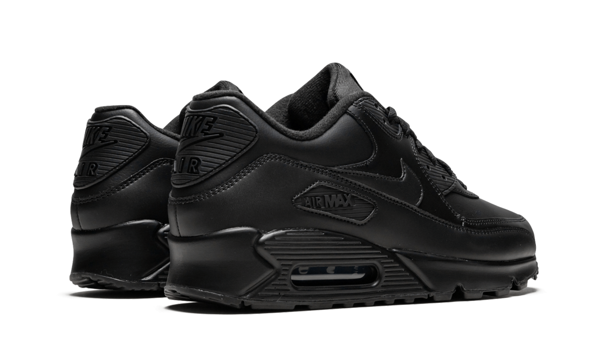 Air Max 90 Leather "Triple Black"
