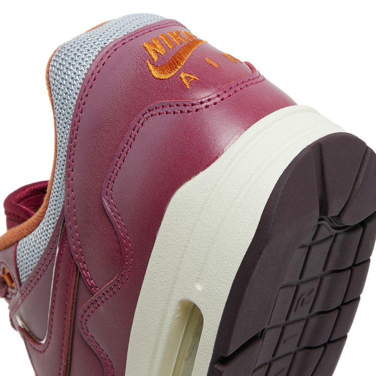 Nike Air Max 1 Patta Waves Rush Maroon (with Bracelet)