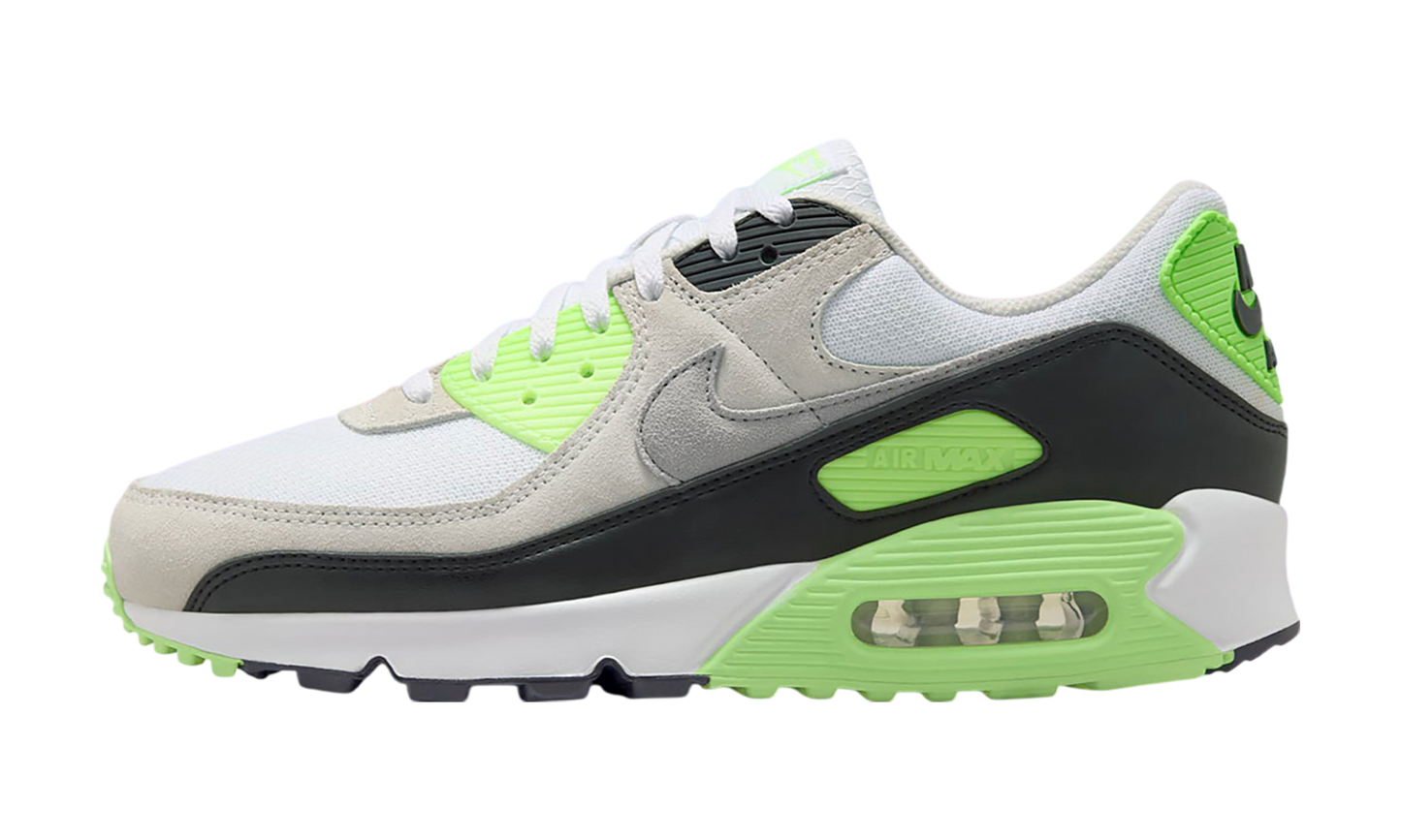 Air Max 90 "White Light Bone Neutral Olive Cave Stone"
