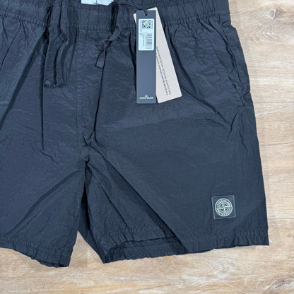 Stone Island Nylon Metal Swim Shorts in Black