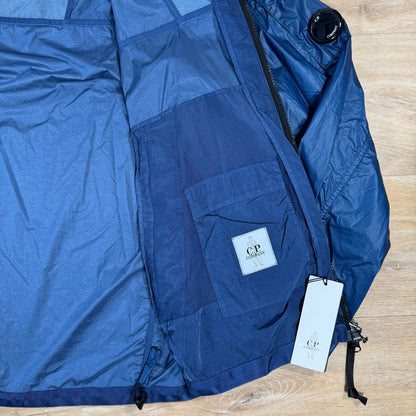 CP Company CS II Mixed Lens Jacket in Oceana - Blue