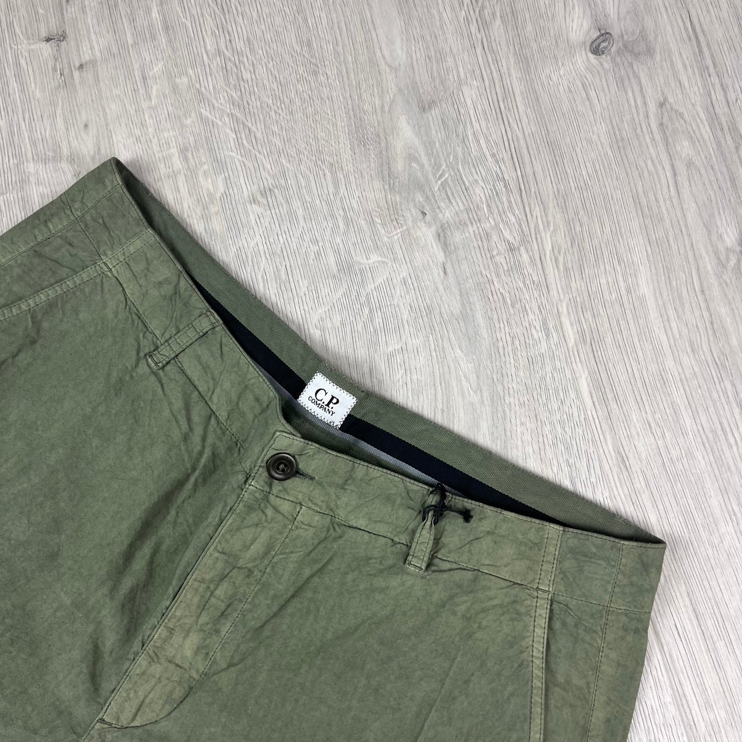 CP Company Cargo Shorts - Bronze Green