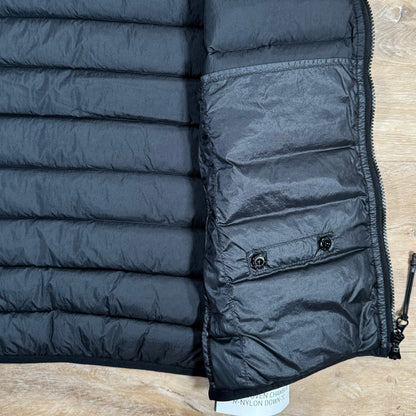 Stone Island Nylon Down-TC Vest in Black
