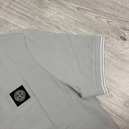 Stone Island Patch Polo Shirt - Grey