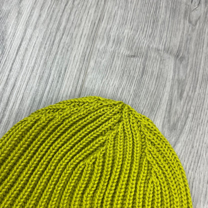 CP Company Goggle Beanie - Green Sheen