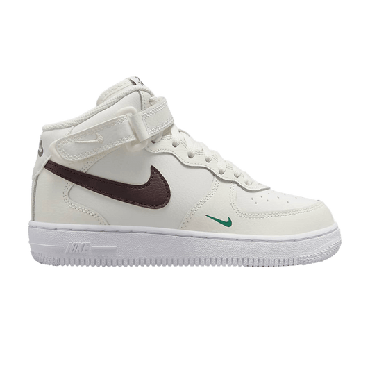 Nike Air Force 1 Mid SE 40th Anniversary Sail Brown Basalt (PS)