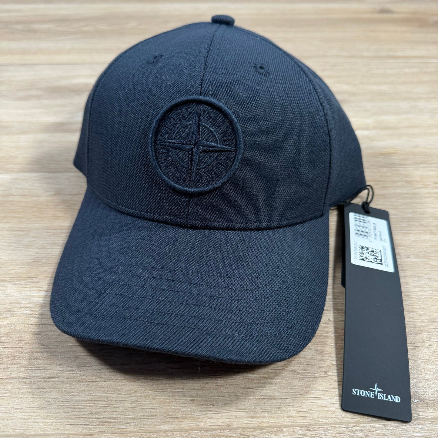Stone Island Compass Logo Cap in Navy