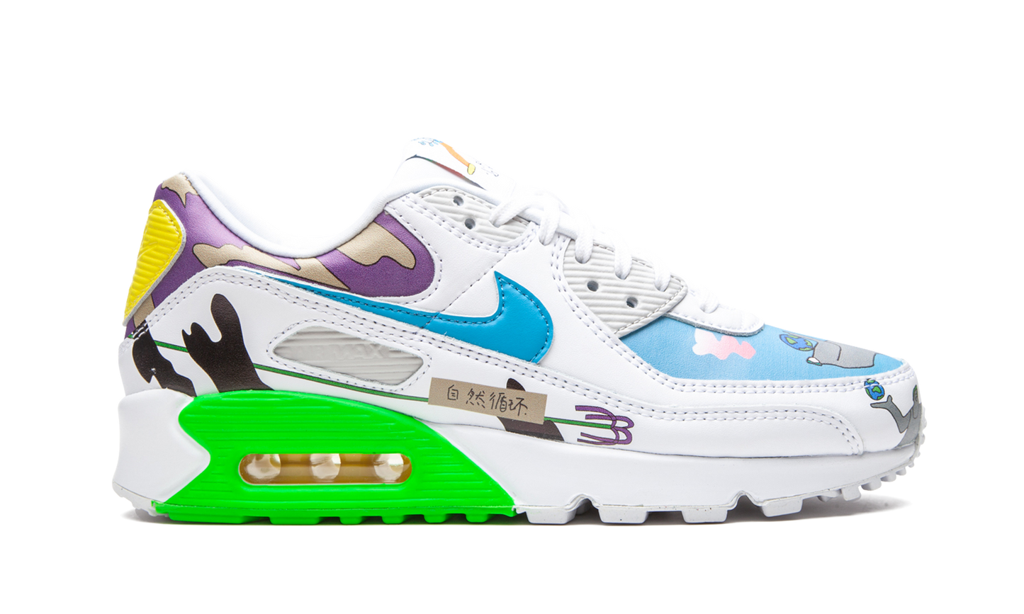 Flyleather Air Max 90 QS "Ruohan Wang"