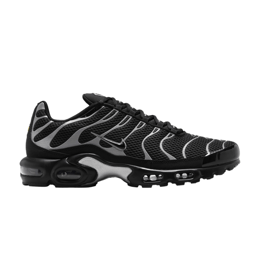 Nike Air Max Plus Premium Black Reflective Silver