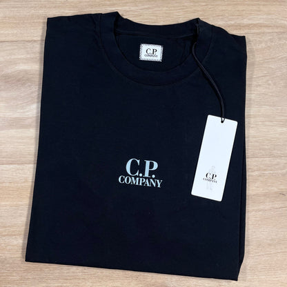 CP Company 30/1 Jersey British Sailor T-Shirt in Black