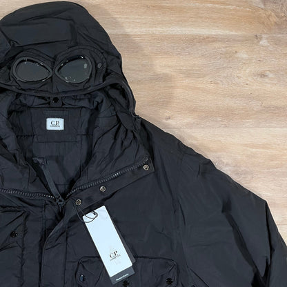 CP Company Chrome-R Goggle Jacket in Black