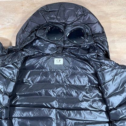 CP Company DD Shell Goggle Down Gilet in Black