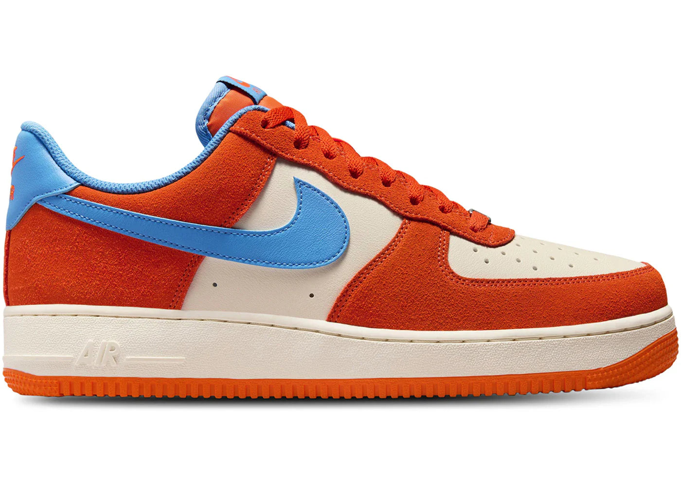 Nike Air Force 1 Low '07 LV8 Safety Orange University Blue
