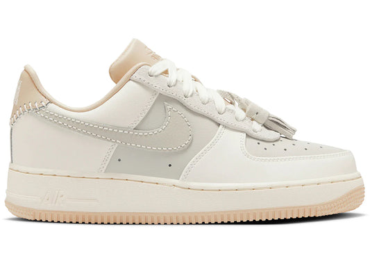 Nike Air Force 1 Low '07 Light Bone Suede Tassels (Women's)