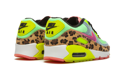 W Air Max 90 LX "Denim Leopard Print"