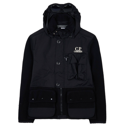 CP Company Duffel Goggle Jacket - Black