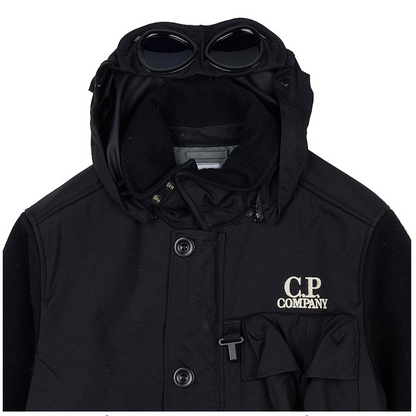 CP Company Duffel Goggle Jacket - Black