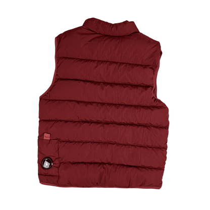 CP Company Chrome-R Lens Gilet - Ketchup