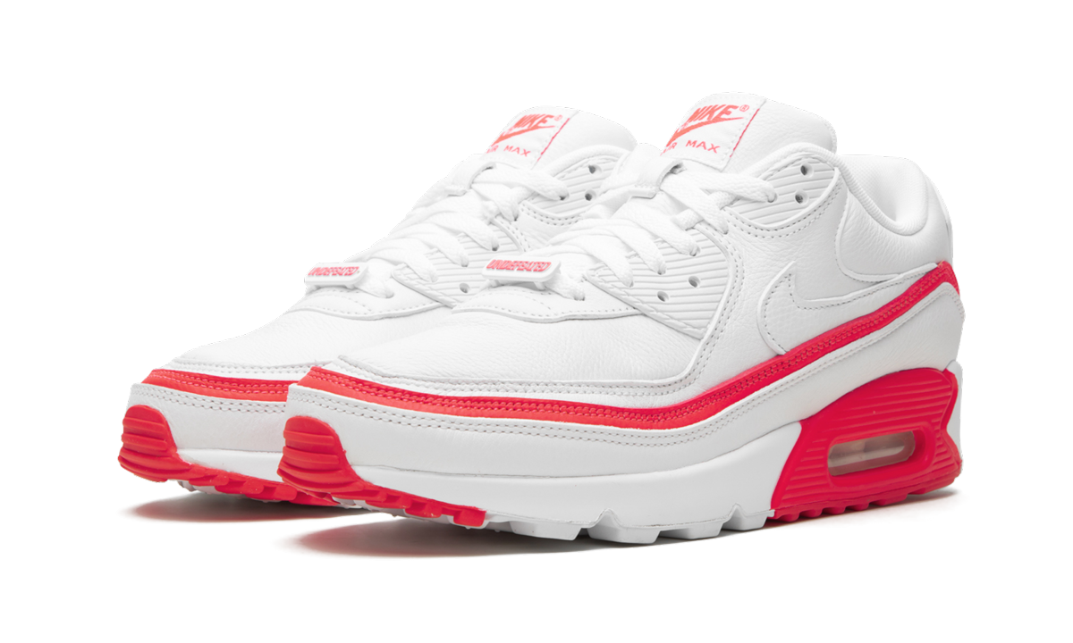 Air Max 90 / UNDFTD "Undefeated White/Red"