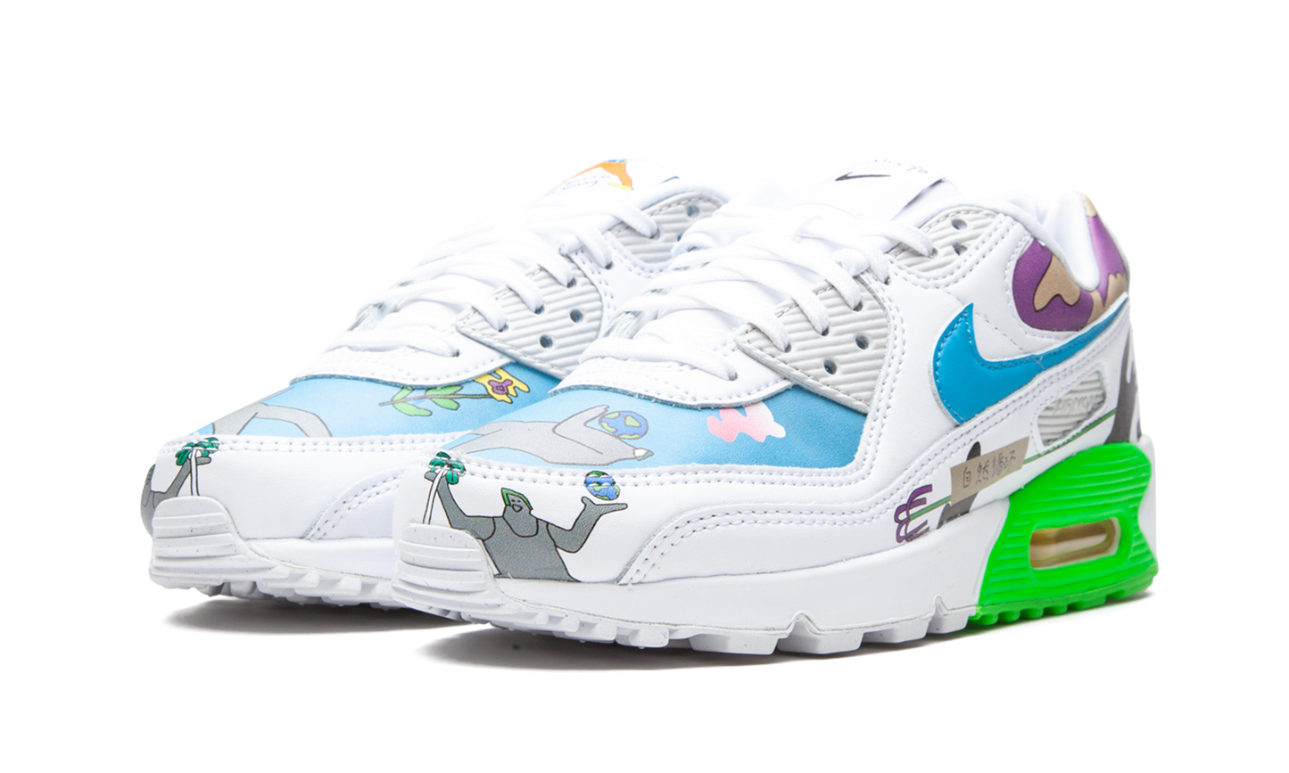Flyleather Air Max 90 QS "Ruohan Wang"