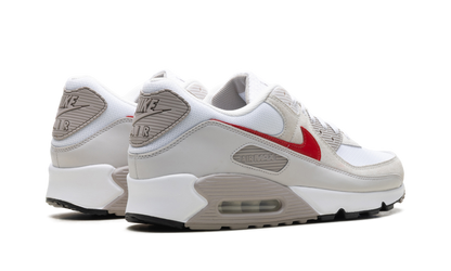 Air Max 90 "White College Grey Vast Grey University Red"
