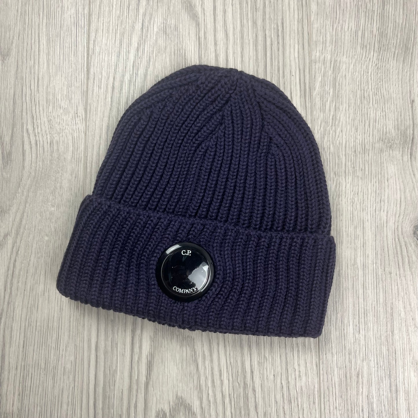 CP Company Lens Beanie - Nightshade