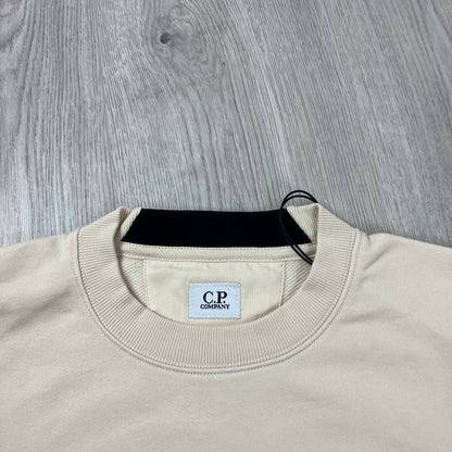 CP Company Raised Fleece Sweatshirt - Pistachio Shell