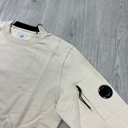 CP Company Raised Fleece Sweatshirt - Pistachio Shell