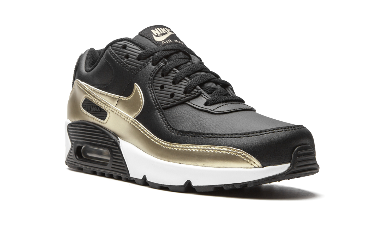 Air Max 90 LTR GS "Black / Metallic Gold"
