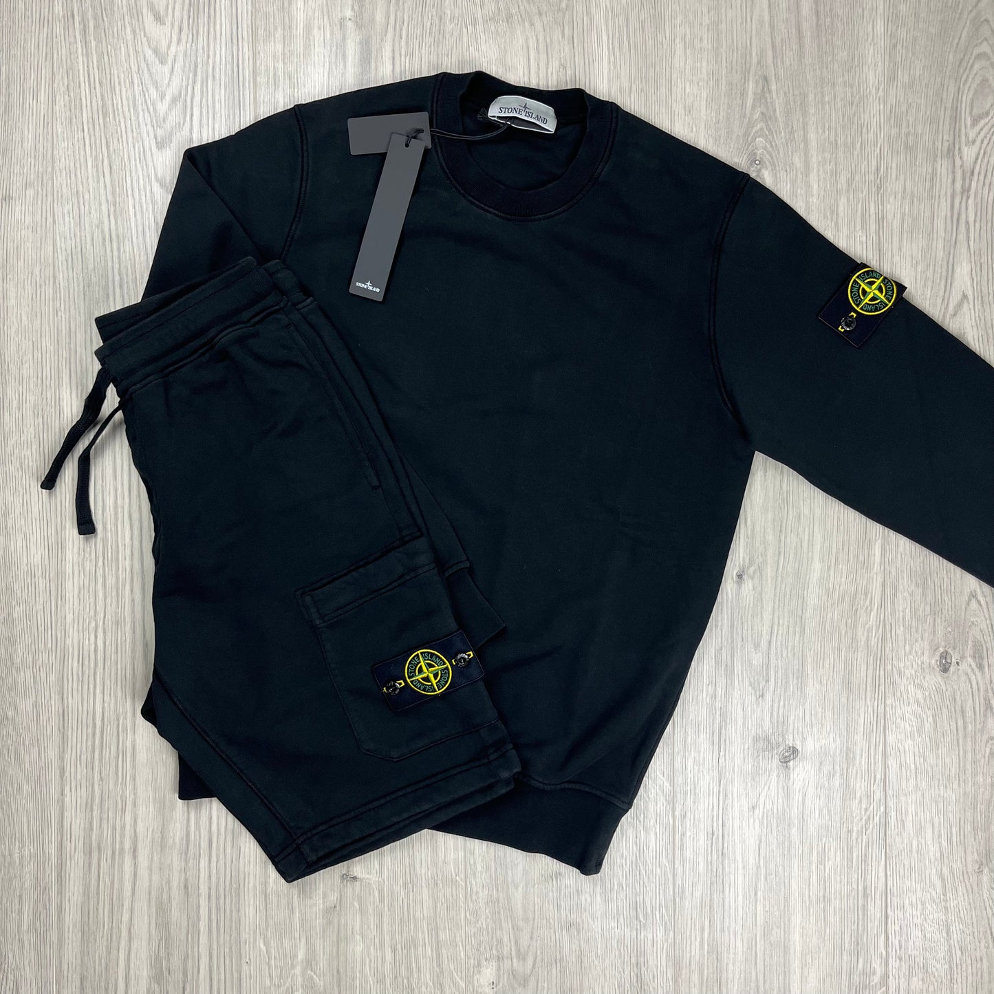 Stone Island Tracksuit - Black