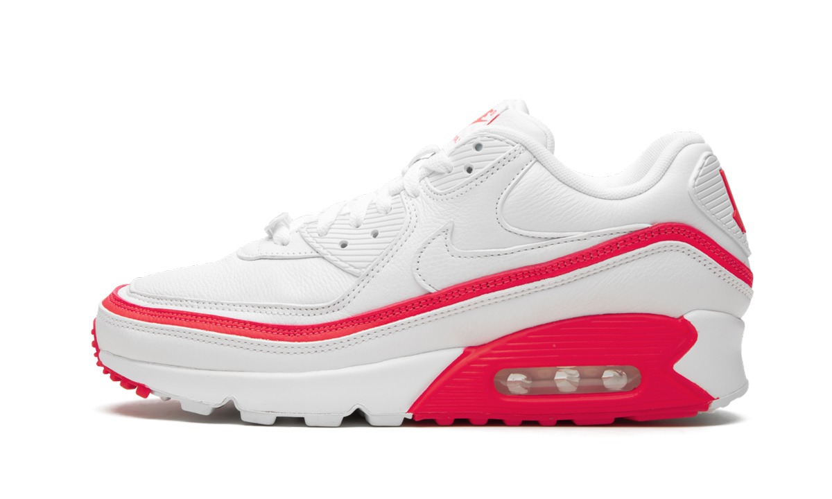 Air Max 90 / UNDFTD "Undefeated White/Red"