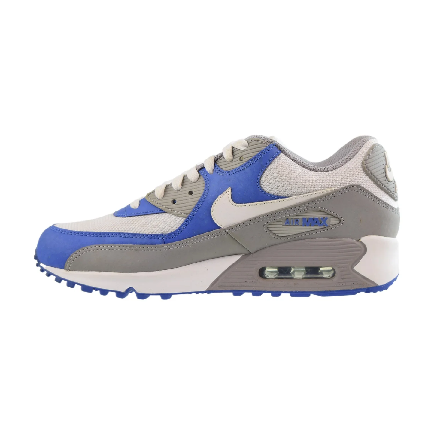 Air Max 90 "Medium Grey-White-Varsity Royal"