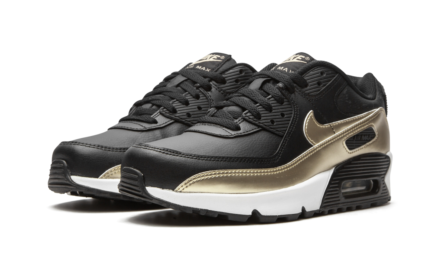 Air Max 90 LTR GS "Black / Metallic Gold"