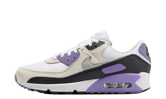 Air Max 90 "White Dusty Amethyst Photon Dust Light Smoke Grey"