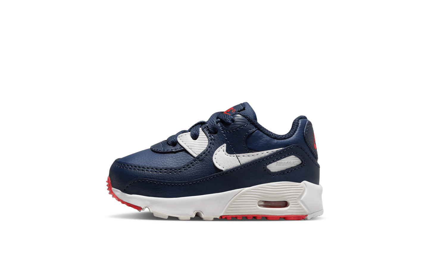 Air Max 90 Leather TD "Obsidian Track Red"