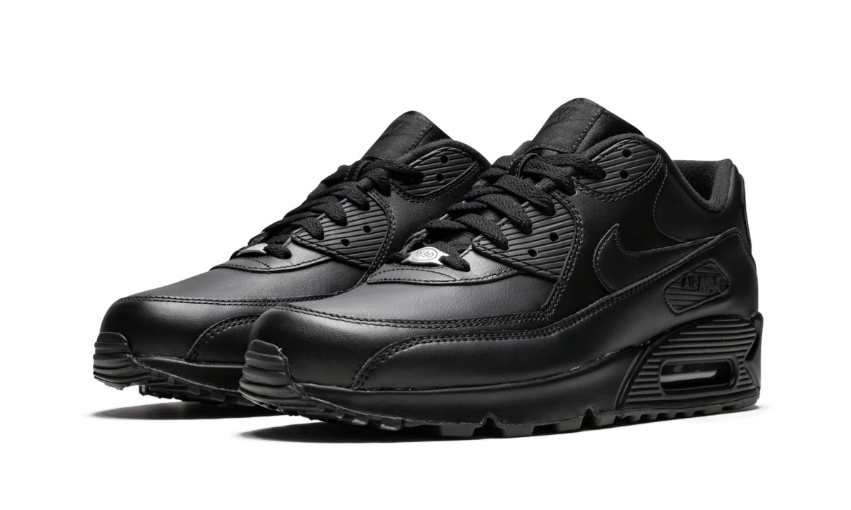 Air Max 90 Leather "Triple Black"