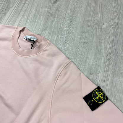 Stone Island Dyed Sweatshirt - Rose