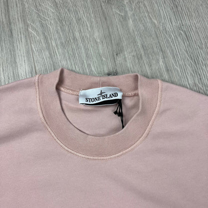 Stone Island Dyed Sweatshirt - Rose