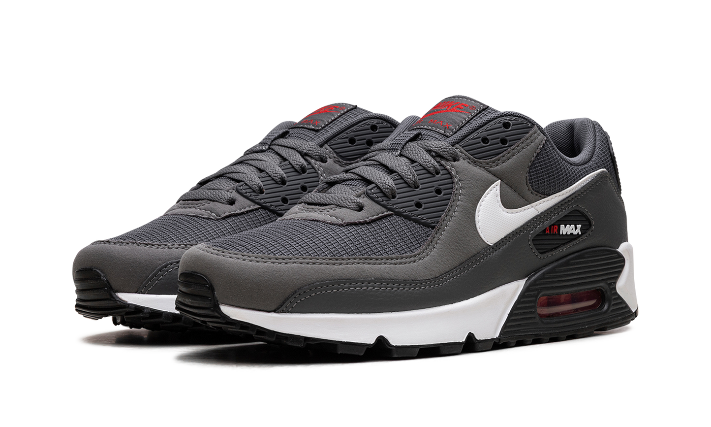 Air Max 90 "Iron Grey University Red"