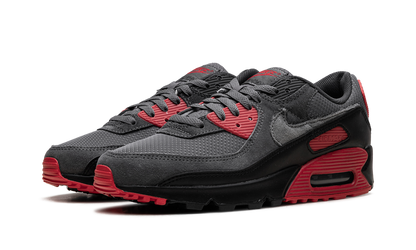 Air Max 90 "Smoke Grey Fire Red"