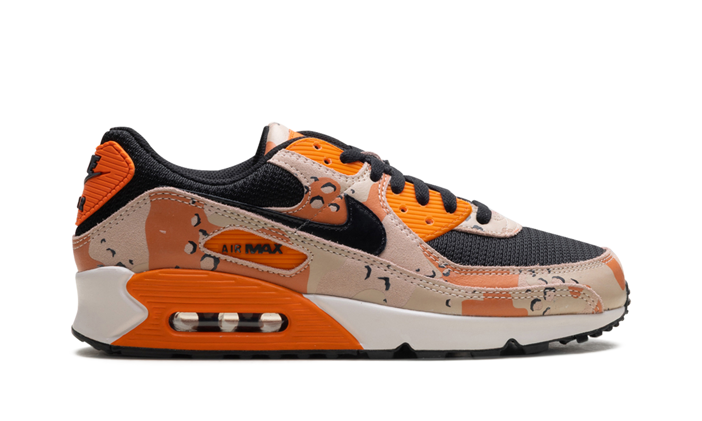Air Max 90 Premium "Bio Beige / Safety Orange / Phantom / Black"